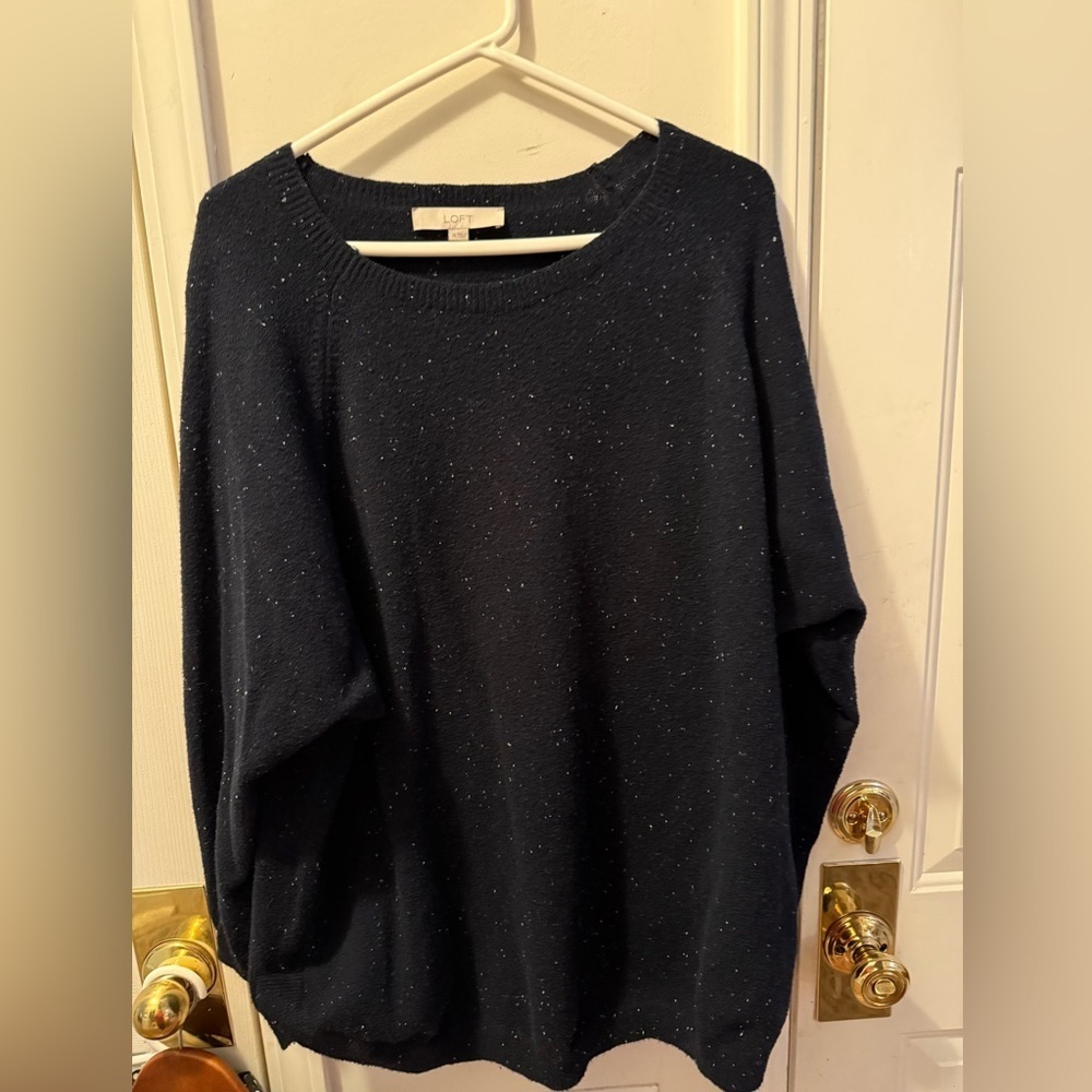 Ann Taylor LOFT Woman's Marled Super Soft Sweater